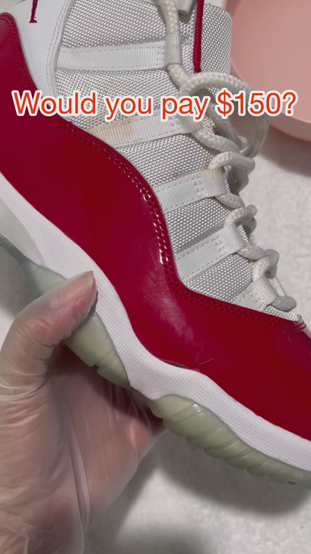 Load video: Who says your DREAM sneakers can’t be used??